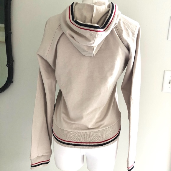 BCBG Sport Stripe Hoodie Large NWT - Picture 7 of 14